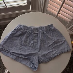 Altar’d state striped comfy shorts